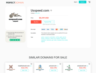 usspeed.com screenshot