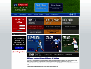 ussportsinstitute.com screenshot