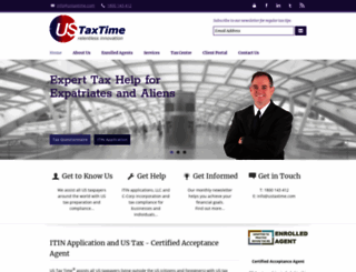 ustaxtime.com screenshot