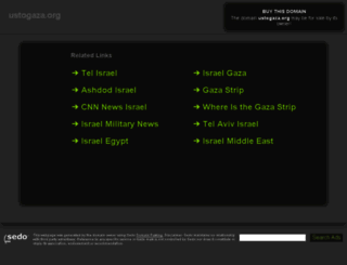 ustogaza.org screenshot