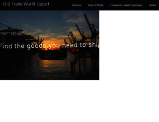 ustradeworldexport.com screenshot