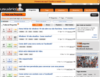 usuariox.com.br screenshot