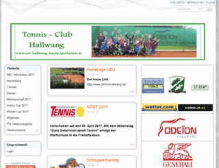 usv-hallwang-tennis.sportunion.at screenshot