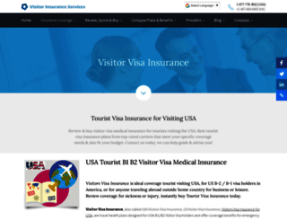 usvisainsurance.com screenshot