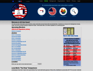usvotesmart.com screenshot