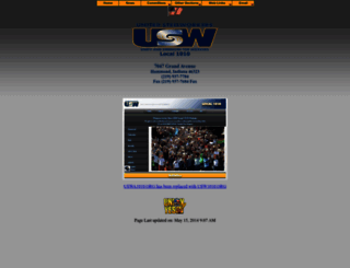 uswa1010.org screenshot