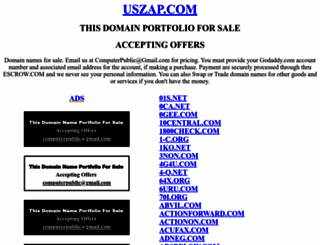uszap.com screenshot