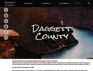 ut-daggettcounty2.civicplus.com screenshot