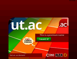 ut.ac screenshot