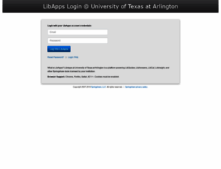 uta.libapps.com screenshot