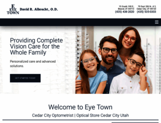 utah-eyetown.com screenshot