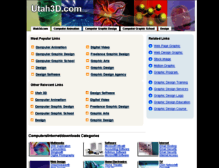 utah3d.com screenshot