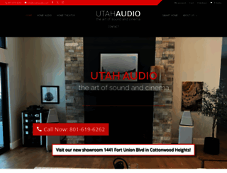 utahaudio.com screenshot