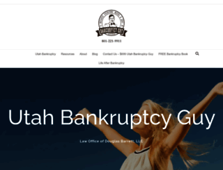 utahbankruptcyguy.com screenshot
