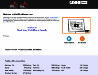 utahfirsthomes.com screenshot