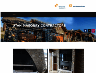utahmasonrycontractors.com screenshot