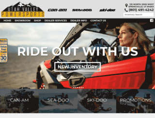 utahvalleypowersports.com screenshot