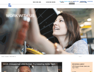 utcaerospacesystemscareers.com screenshot