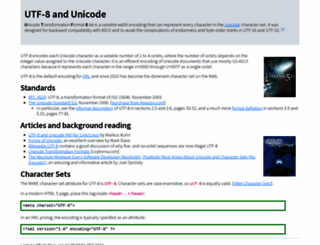 utf-8.com screenshot
