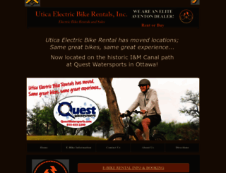 uticaebike.com screenshot