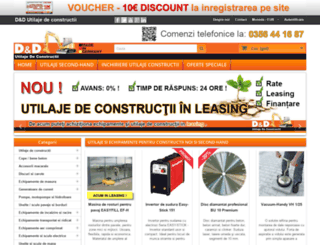 utilaje-de-constructii.com screenshot