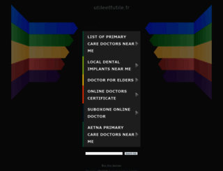 utileetfutile.fr screenshot