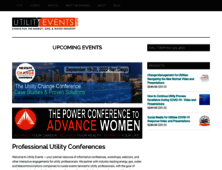 utilityevents.com screenshot