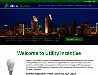utilityincentive.com screenshot