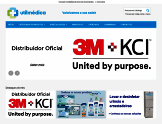 utilmedica.pt screenshot