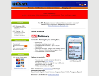 utisoft.com screenshot