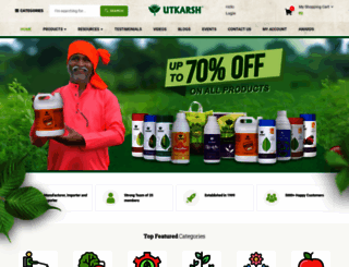 utkarshagro.com screenshot