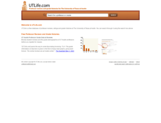 utlife.com screenshot