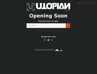 utopiancode.myshopify.com screenshot