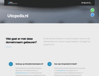 utopolis.nl screenshot