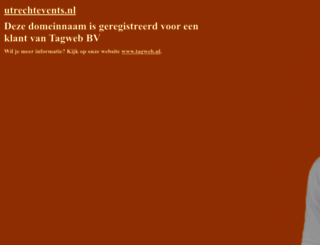 utrechtevents.nl screenshot