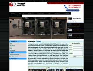 utronixpowercontrol.com screenshot