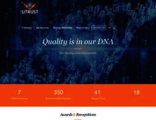 utrust-eg.com screenshot