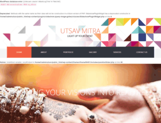 utsavmitra.com screenshot