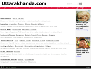 uttarakhanda.com screenshot