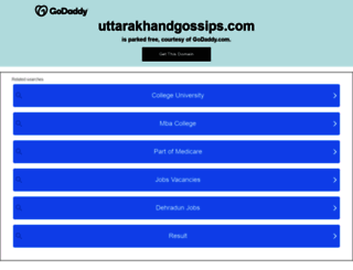 uttarakhandgossips.com screenshot
