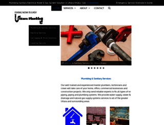 uttaraplumbing.com screenshot
