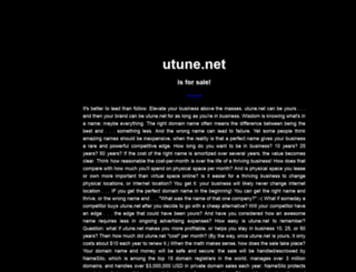 utune.net screenshot