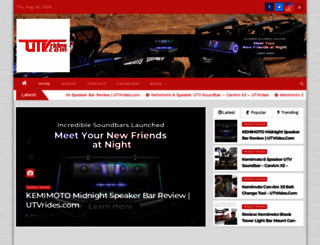utvrides.com screenshot