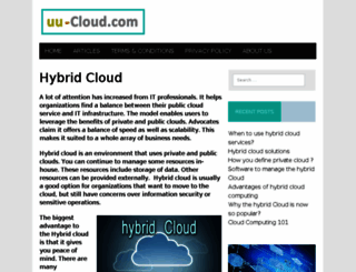 uu-cloud.com screenshot