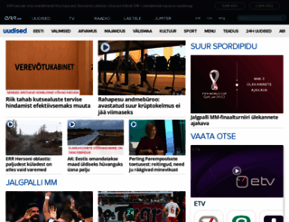 uudised.err.ee screenshot