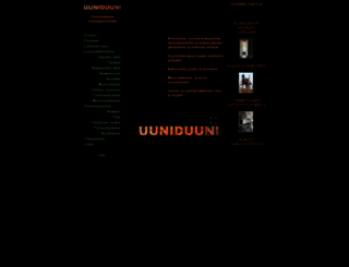 uuniduuni.fi screenshot