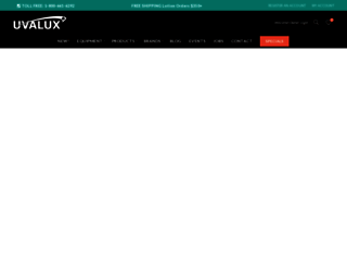 uvalux.com screenshot