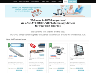 uvb-lamps.com screenshot
