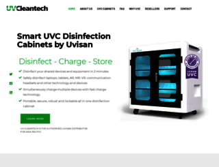 uvcleantech.com screenshot