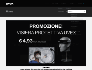 uvex-shop-vendita-online.it screenshot